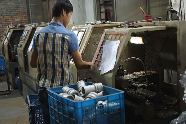 camlock fittings production line